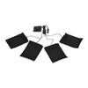 Electric Heating Pad, Portable USB Powered Clothes Heater, Waterproof Fiber Heating Mat for Winter Cam view 1