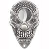 KANDUO Premium Cigar Cutter - Portable Cigar Cutters, Cigar Cutter Stainless Steel Cigar Cutter Sharp Metal Perfect for Used by Cigar Lovers (Color : Silver) view 1