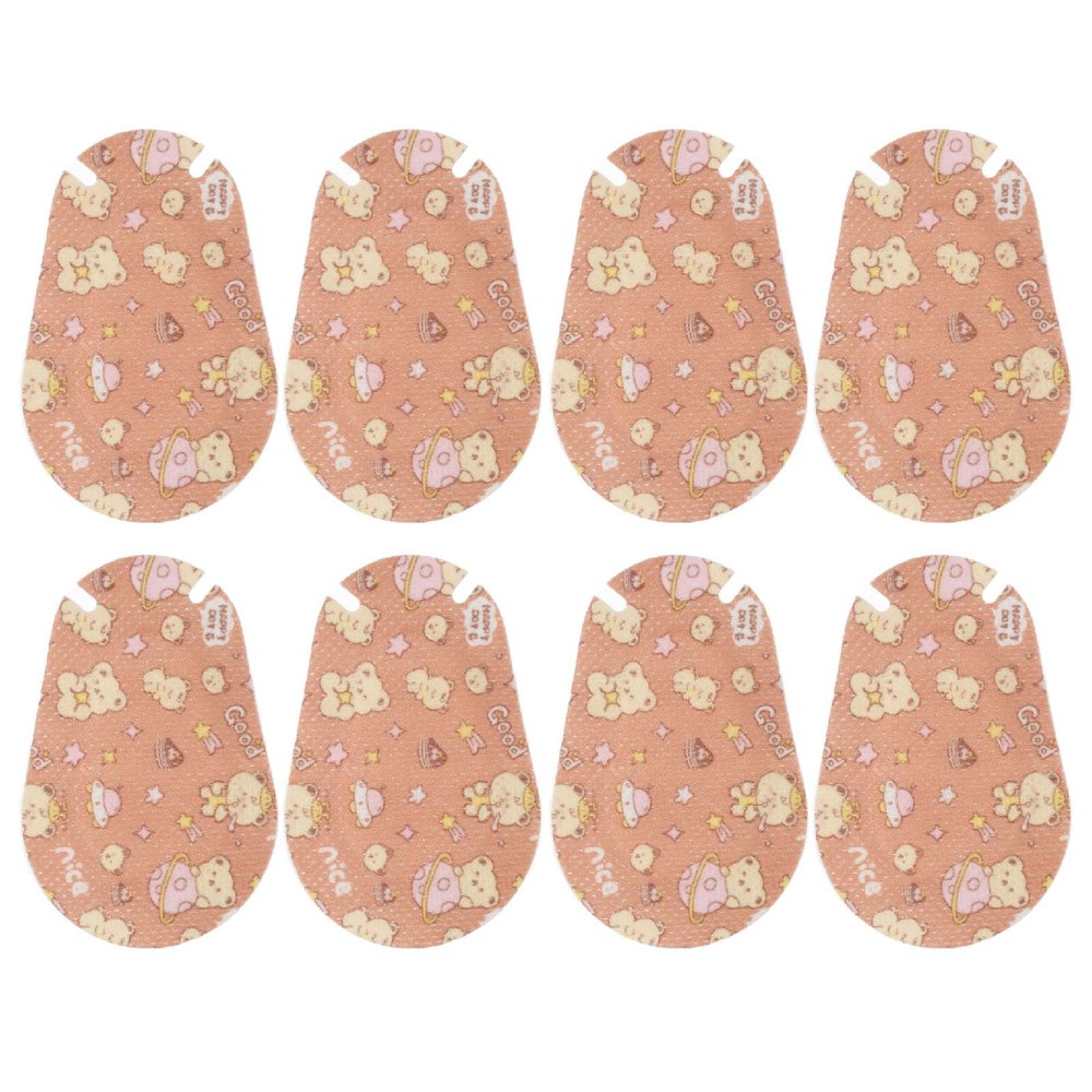 20Pcs Kids Eye Patch, Soft Breathable Pad, Cartoon Design, Eye Training, Recovery Treatment