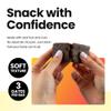 Bahamii Snack Bars, Made with Dates & Nuts, Healthy Snacks, Gluten Free, Good Source of Fiber, Only 7 Ingredients, For Kids & Adults, No Artificial Sweeteners, Dairy Free, 12 Pack, Honey Cinnamon view 3