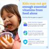 FIRST DAY Kids Multivitamin Gummies Age 4+, Strawberry & Orange - Kids Vitamins Multivitamin Gummy A C D3 K2 B1 B2 B6 B12 Folate, Immunity & Brain Function, Vegan - 60 Day Supply, Packaging May Vary view 2