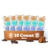 Love + Chew Mini Vegan Cookies, Gluten Free, 3g Plant Based Protein Per Cookie, Healthy Snacks for Adults and Kids, Individually Wrapped Chocolate Cookies, Chocolate Lover Variety Pack, 18 Pack view 1
