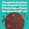Love + Chew Mini Vegan Cookies, Gluten Free, 3g Plant Based Protein Per Cookie, Healthy Snacks for Adults and Kids, Individually Wrapped Chocolate Cookies, Chocolate Lover Variety Pack, 18 Pack view 4