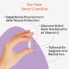 NewLife Naturals Vitamin E Suppositories for Women 38IU ESoothe - All Natural Moisturizer Support - Feminine Care Hydration and Moisture Support, Postpartum Hormonal Changes & More - 48 Inserts, USA view 2