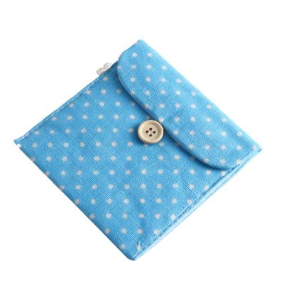 balacoo Sanitary Pouch Menstrual Pad Holder Dot Case Compact Travel Organizer Great for Party Favors and Everyday Carry