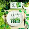 200 Pcs St. Patrick's Day Guest Towels for Bathroom Holiday Paper Hand Towels for Bathroom Disposable St. Patrick's Day Guest Napkins for Irish Party Dinner Supplies(Bright) view 2