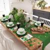 200 Pcs St. Patrick's Day Guest Towels for Bathroom Holiday Paper Hand Towels for Bathroom Disposable St. Patrick's Day Guest Napkins for Irish Party Dinner Supplies(Bright) view 4