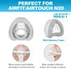 Replacement Foam Cushion for Airtouch N20 (Large) - Secure Seal & Soft Fit, IBEET Nasal Replacement Cushion w/Memory Foam for Airtouch/Airfit N20, Large view 2