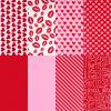 AORZIT 120 Sheets Valentines Day Tissue Paper Bulk 8 Design Pink Red Heart Lip Pattern Gift Wrapping Paper for Valentine's Wedding Mother's Day Party Decor DIY Craft view 1