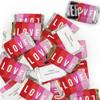 102 Pcs Valentine's Day Candy Favors Miniatures Chocolate - No Assembly Required - Love view 1