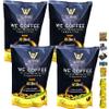15 Sachets/Pack Healthy 0% Sugar Trans Fat We Coffee Instant Coffee Cappuccino Mix Powder 23in1 Snack (of 4) By Beautygoodshop [Get Free For You Beauty Gifts] view 1