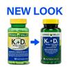 4 TOP CARE Vitamin K2 (90mcg) + D3 (125mcg) Vegetarian Capsules, 90 Count view 2