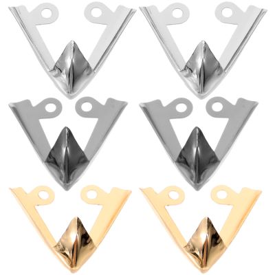 Women's High Heels Toe Covers 3 Pairs Metal Tip Caps Shoe Crease Protectors