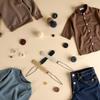 1Pc Brown Shirts Button Hook Helper Clothes Shirts Pull Hand Puller Button Helper Assist Aid Zipper Arth Buttoning Hook N9M6 Easy for Limited Dexterity Caused by Arthritis, Dressing Aids view 3