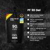 Precision Fuel PF90 Energy Gels - Mild Flavour Running Gels for Endurance Athletes, 90g Carbohydrate, Easy-to-Digest, Perfect for Running & Long-Duration Sports, 153g (Pack of 3) view 2
