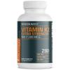 Bronson Vitamin K2 MK-7 200mcg Extra Strength, 250 Vegetarian Tablets view 4