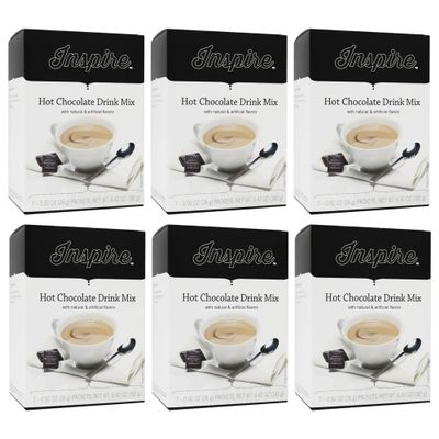 Bariatric Eating Inspire 15g Protein Drink Hot Chocolate (6-Pack)