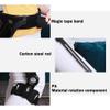 WDDEYYDS Hands Free Crutch Carbon Fiber Crutch Walking Assistant Cane Alternative to Crutches for Below The Knee Non-Weight Bearing Injuries,Large-leftleg view 2