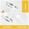 Goodluck 200PCS 9oz Plastic Cups for Party, Disposable Silver Cups, Plastic Cocktail Glasses for Wedding Thanksgiving, Christmas, and view 3
