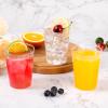Goodluck 100PCS 10oz Clear Plastic Cups for Party, Disposable Clear Plastic Cups, Cocktail Glasses for Wedding Thanksgiving, Christmas, and Parties view 2