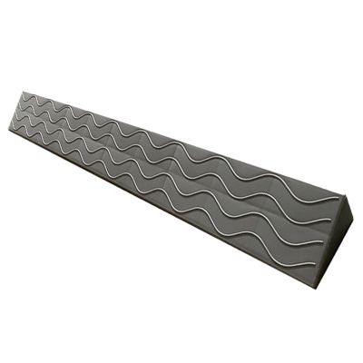ZENSTE 1""/2""/3"" Rise Transition Threshold Ramp for Doorways, 600 LBS Capacity Portable Lightweight Plastic Ramps Non-Slip Indoor Handicap Ramp for Wheelchair StrollerCuttable & Adjustable Size