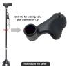 Orthopedic Walking Cane Handgrip Replacement Fits Crutch Pipe 7/8" Dia for Arthritis, Carpal Tunnel Syndrome Mobility Aids (Left, Not Include Cane) view 3
