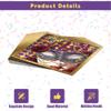 24/100 Pack Mardi Gras Party Napkins Set, 6.7x6.7in Mask Design for Mardi Gras Table Decoration, Disposable and Decorative Mardi Gras Mask Guest Paper Napkins for Party Decor Supplies (24) view 3