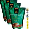 300g(15 Sachets) Wuttitham Instant Coffee 32in1 Vegan Arabica Roasted Roasted Healthy Snack Delicious (of 3) By Beautygoodshop [Get Free For You Beauty Gifts] view 1