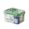 KALWEL,Medicine Storage Box,Pill Bottle Organizer,Medication Organizer Storage,Double Compartment Medication Organizer with Large Capacity,Transparent Medicine Organizer for Home,Medication Storage view 1