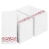 BESTVIP 200 Pack Disposable Paper Napkins,3-Ply Dinner Napkins with Rose Gold Trim for Guests,Bathroom Paper Hand Towels Soft and Absorbent,Perfect for Christmas,Kitchen,Dinner,Party,Wedding or Event view 1