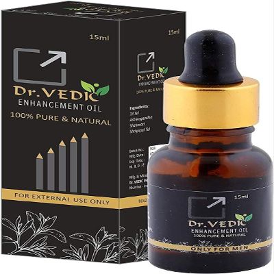 Enhancement Oil Enhances Growth Increase-Size for Male 100% Pure & Natural Pack of 1