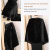 XJZHANG Electric Heated Throw Blanket Thickening USB Heated Wrap Shawl with Buttons Wearable Portable Heating Shawl Electric Throw for Home Office Use view 3