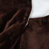 XJZHANG Electric Heated Throw Blanket Men and Women Thickening Flannel USB Heated Wrap Shawl with Buttons Clasps Wearable Portable Electric Heated Shawl view 3