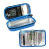 Anneome Cooler Bag for Travel Organizer Case Insulation Portable Medicine Cooler Bag Double Zipper Design Blue view 1