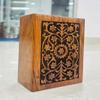 Nautical Replica Hub Handmade Tree of Life Engraving Wooden Urns for Adult Human Ashes - Decorative Cremation Boxes with Lid, Pet Urn Box for Dogs & Cats Ashes, Wooden Cremation Urns view 1