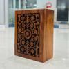 Nautical Replica Hub Handmade Tree of Life Engraving Wooden Urns for Adult Human Ashes - Decorative Cremation Boxes with Lid, Pet Urn Box for Dogs & Cats Ashes, Wooden Cremation Urns view 4