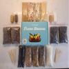 Frozen Banana Making Kit - Authentic Belgian Chocolate, Toppings, and Drizzles - Use it for Chocolate Covered Strawberries, Marshmallows, Pineapple, or other Fruits - Easy to Make - Unique/Memorable Gift Giving - Fun DIY Activity (Regular) view 4