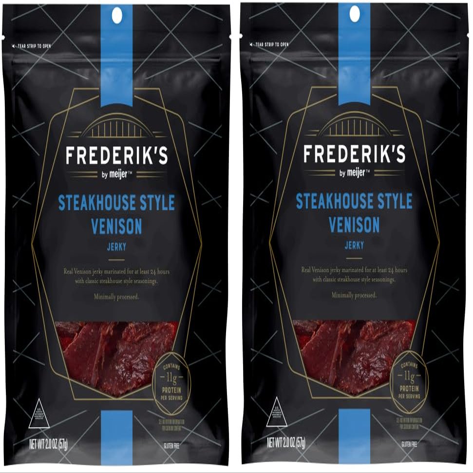 Pack Of 2 Steakhouse Style Venison Jerky 2.0 oz.