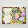 1/2 LB Yellow Green Pink and Blue Crinkle Cut Paper Shred Filler for Easter Raffia Paper Shredded Filler for Gift Wrapping Large Bags Box Packing Baskets view 2