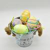1/2 LB Yellow Green Pink and Blue Crinkle Cut Paper Shred Filler for Easter Raffia Paper Shredded Filler for Gift Wrapping Large Bags Box Packing Baskets view 3