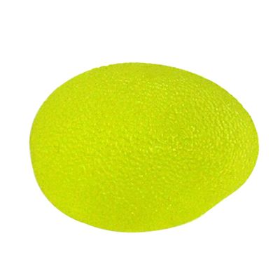 Gatuida Stress Relief Finger Exercise Ball Yellow Silicone Hand Therapy Tool for Strengthening Grip Alleviating Pain for Physical Therapy and Hand Rehabilitation