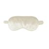 1 Pack Sleep Mask, Silk Eye Mask with Elastic Strap, Blindfold, Soft Silk Sleeping Mask for Girls, Women, Men (White) view 1