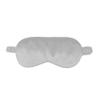 1 Pack Sleep Mask, Silk Eye Mask with Elastic Strap, Blindfold, Soft Silk Sleeping Mask for Girls, Women, Men (Silver) view 1