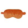 1 Pack Sleep Mask, Silk Eye Mask with Elastic Strap, Blindfold, Soft Silk Sleeping Mask for Girls, Women, Men (Orange) view 1