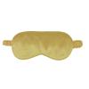 1 Pack Sleep Mask, Silk Eye Mask with Elastic Strap, Blindfold, Soft Silk Sleeping Mask for Girls, Women, Men (Gold) view 1