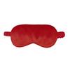 1 Pack Sleep Mask, Silk Eye Mask with Elastic Strap, Blindfold, Soft Silk Sleeping Mask for Girls, Women, Men (Red) view 1