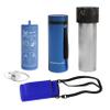 4ALLFAMILY Voyager Auto Shut Off Cooler Travel Case TSA Approved (17 Medication Pens)  OnTheGo Medical Cooler with Biogel & USB Charger  Diabetes Travel Case for Insulin & EpiPens (Dark Blue) view 1