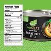 unMEAT Plant Based Meat | Easy to Prepare Plant Based Protein | Vegan Meat with Less Calories, Roast Beef Style, (Pack of 12) view 2