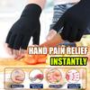 2 Pairs Arthritis Gloves, Compression Gloves for Women Men, Relieve Arthritis, Rheumatoid, Osteoarthritis, Carpal Tunnel Pain, Anti-Slip Fingerless Gloves for Hand Support (Pink-2pairs,Large) view 2