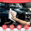 HOMERHYME White Microfiber Cleaning Cloths, 100 Pack Shop Towels Rags, Bulk Absorbent Lint-Free Detailing Cleaning Rags Microfiber Towels for Car Mechanic Automotive Garage Housekeeping, 11.5"*11.5" view 3